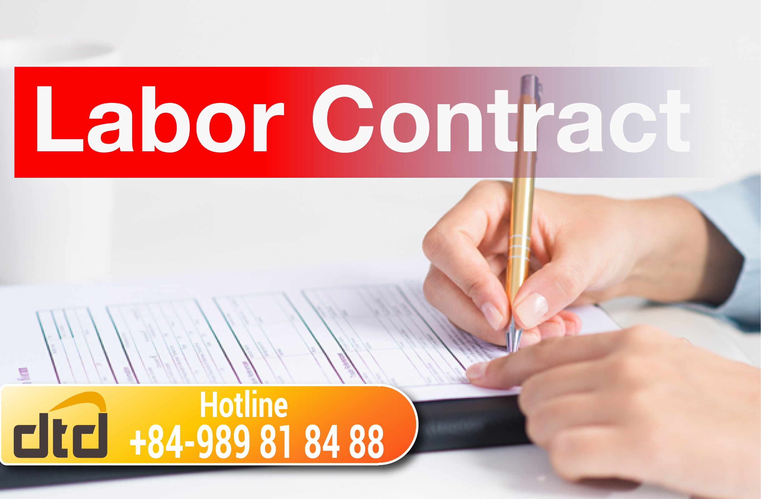 Which conditions should be met for a labor contract to be valid?